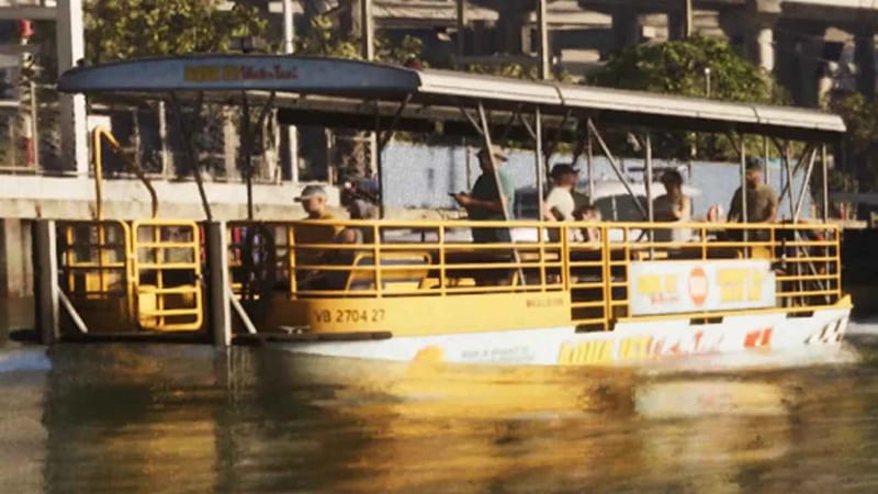 Water Taxi vehicle on the river in GTA 6